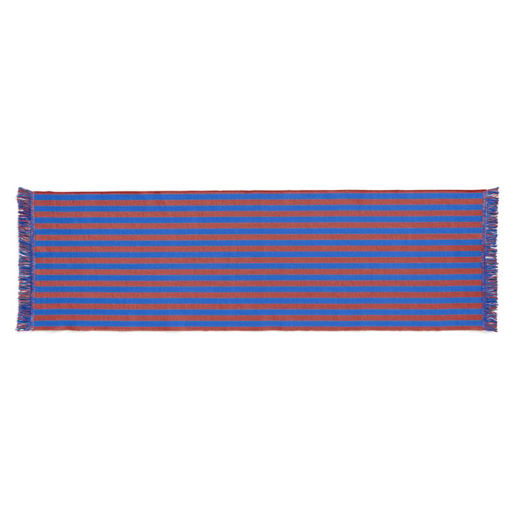 Stripes and Stripes Teppich 60 x 200cm - Cacao sky - HAY