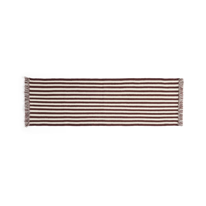 Stripes and Stripes Teppich 60 x 200cm - Cream - HAY