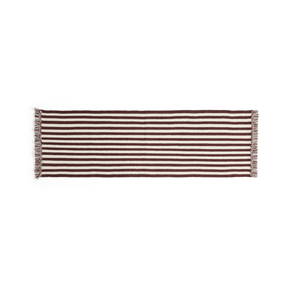 HAY Stripes and Stripes Teppich 60 x 200cm Cream