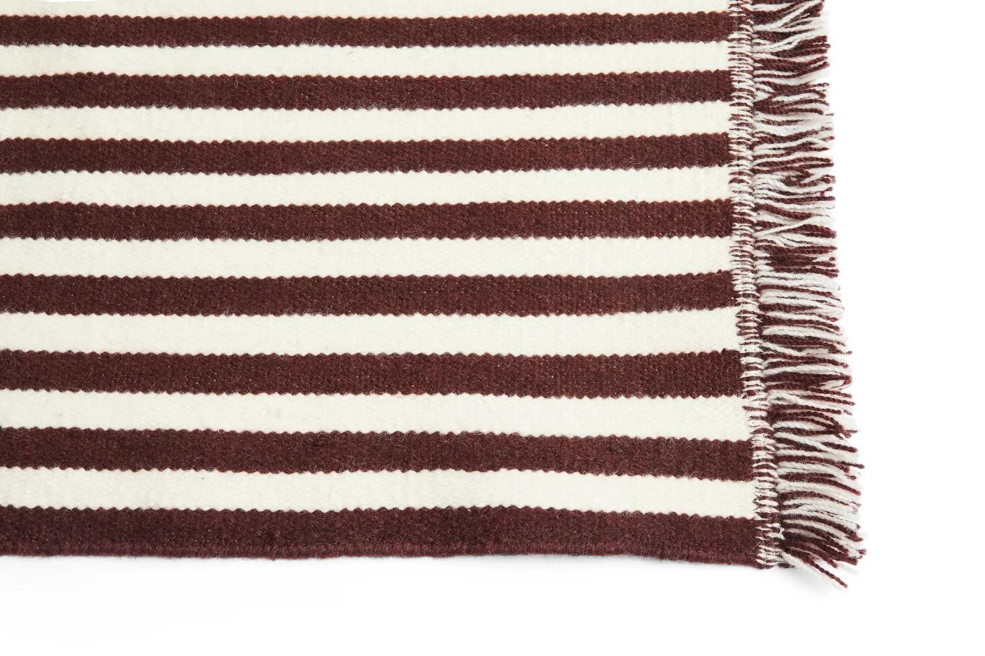 Stripes and Stripes Teppich 60 x 200cm, Cream HAY