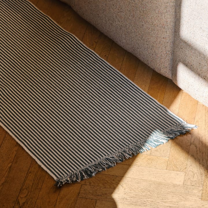 Stripes and Stripes Teppich 60 x 200cm, Cucumber green HAY