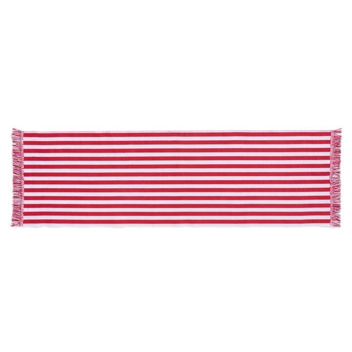 Stripes and Stripes Teppich 60 x 200cm - Raspberry ripple - HAY