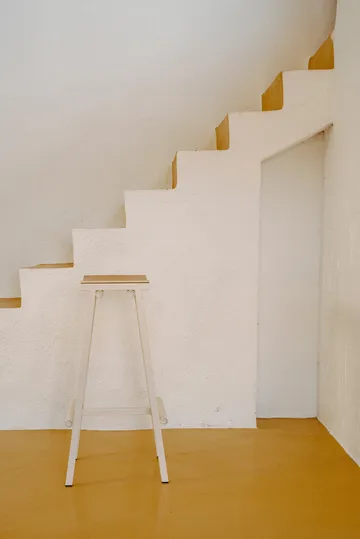 Taburete 8 High Barhocker 75 cm - Eggshell - HAY