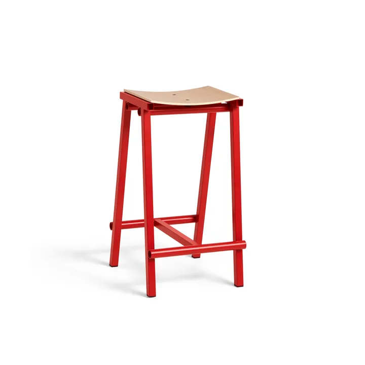 Taburete 8 Low Barhocker 65 cm - Signal red - HAY
