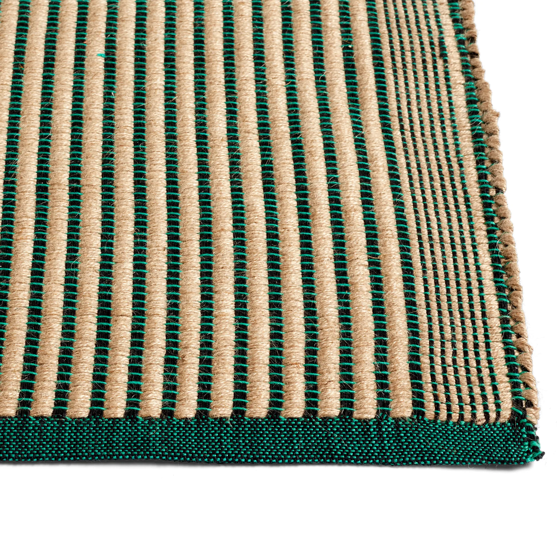 Tapis Teppich 140 x 200cm, Black-green HAY