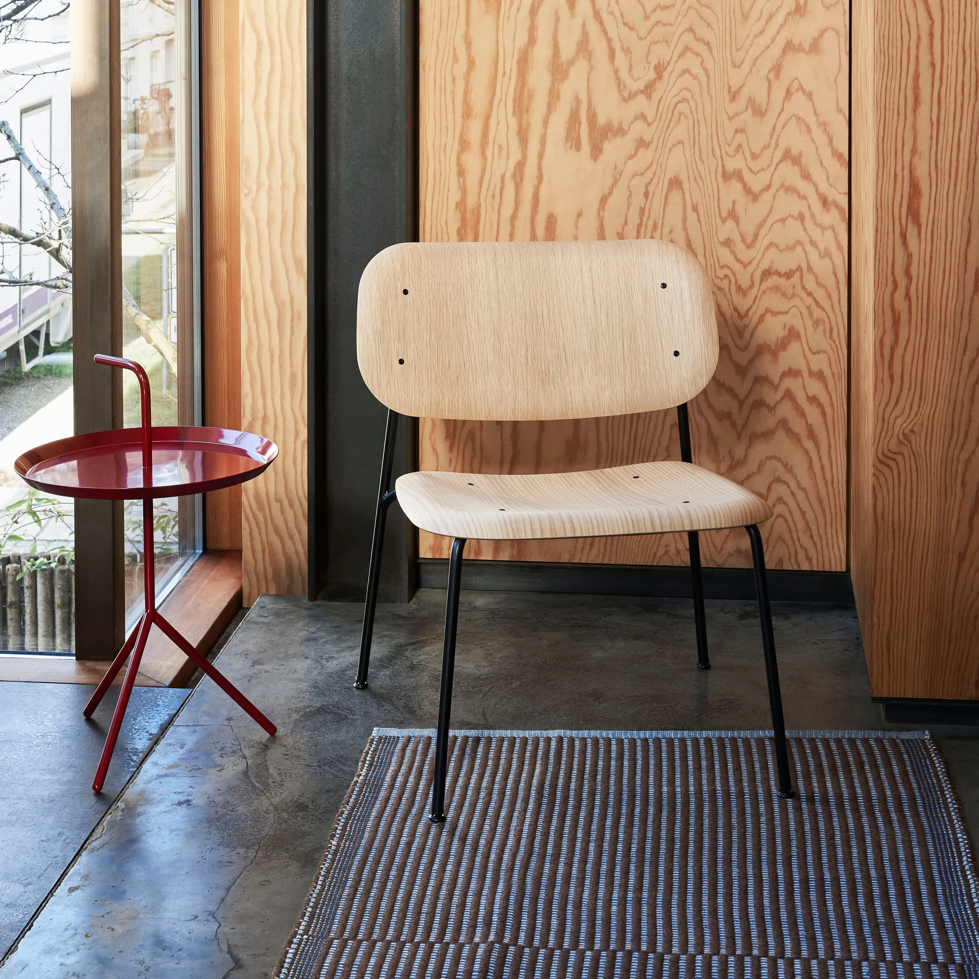 Tapis Teppich 80 x 200cm, Chestnut-blue HAY