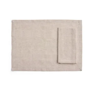 Tavolo Tischset/Serviette 4er-Pack - Soft beige - HAY