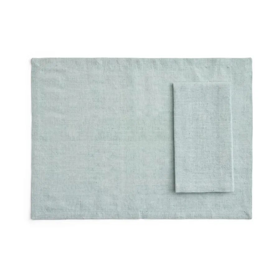 Tavolo Tischset/Serviette 4er-Pack, Soft green HAY