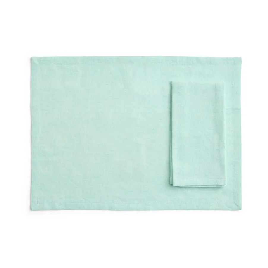 Tavolo Tischset/Serviette 4er-Pack, Soft mint HAY