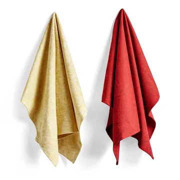 Tea Towel Ballpoint scribble Geschirrtuch 2er Pack - No 5 - HAY