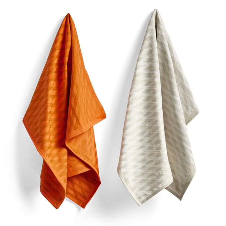 Tea Towel Marker diamond Geschirrtuch 2er Pack, No 2 HAY