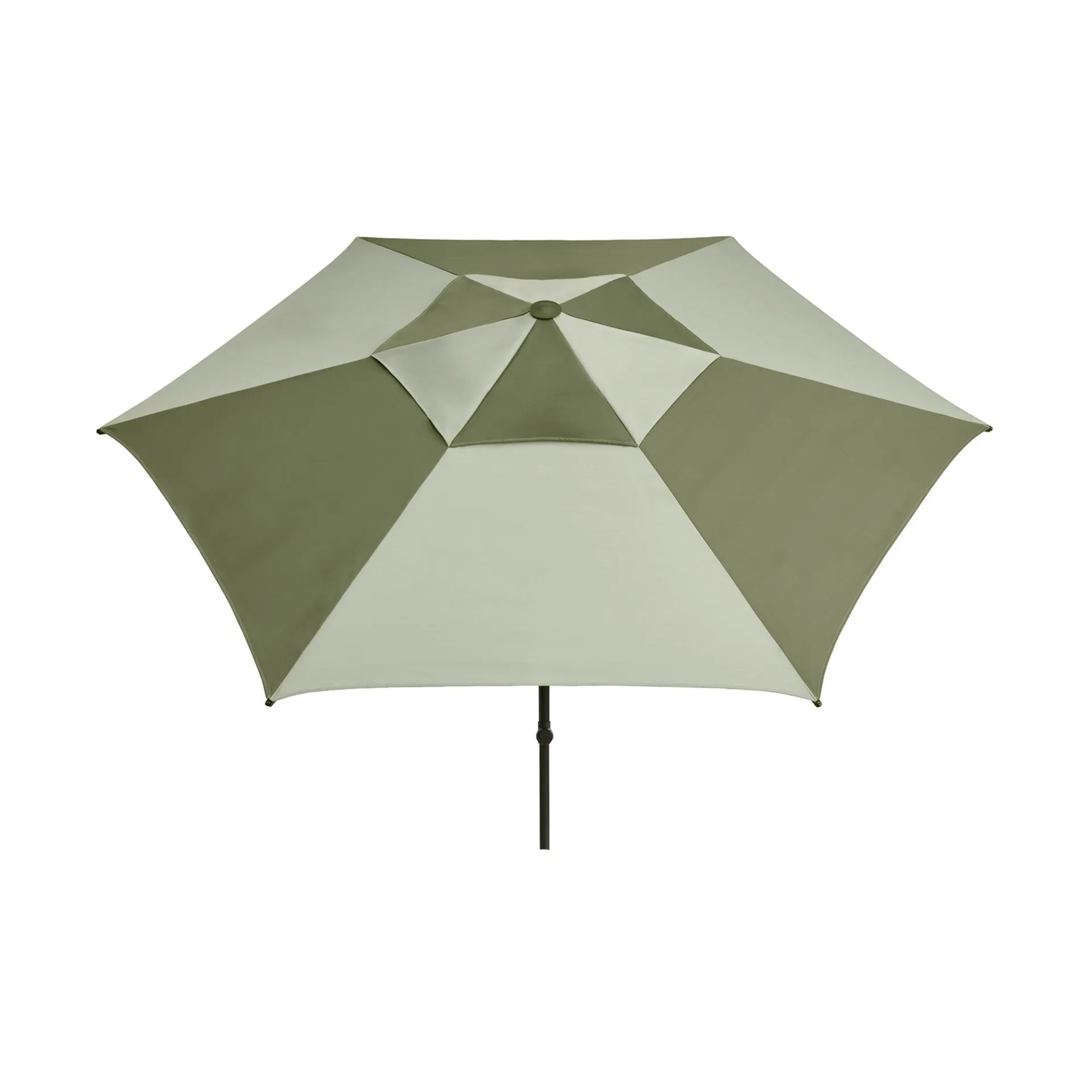Terrazza Hexagon Sonnenschirm, Green-dark green HAY