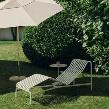 Terrazza Hexagon Sonnenschirm - Off-white -grey - HAY