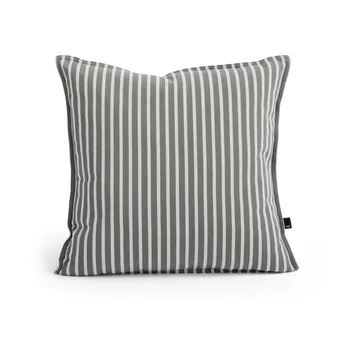 Terrazza Kissen - Grey bold stripe, 50x50 cm - HAY