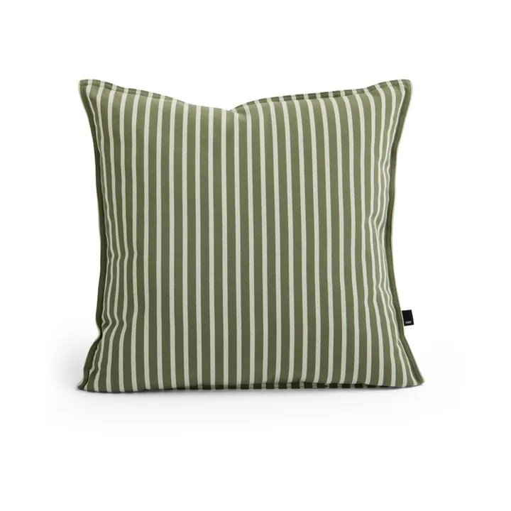 Terrazza Kissen - Olive bold stripe, 50x50 cm - HAY