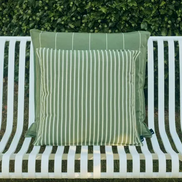Terrazza Kissen - Olive bold stripe, 50x50 cm - HAY