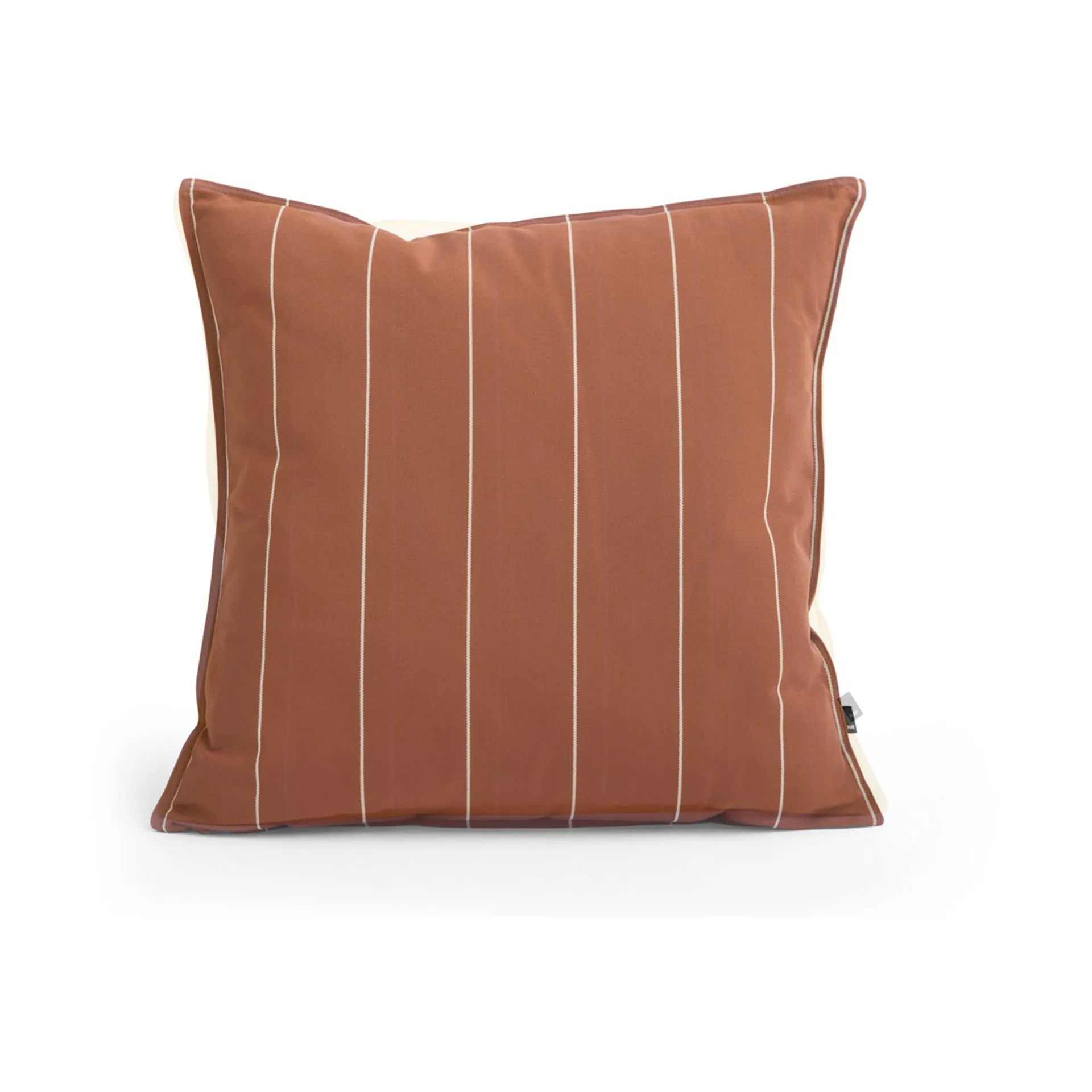 Terrazza Kissen, Terracotta narrow stripe, 60x60 cm HAY