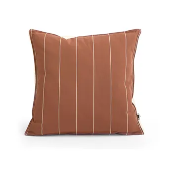 Terrazza Kissen - Terracotta narrow stripe, 60x60 cm - HAY