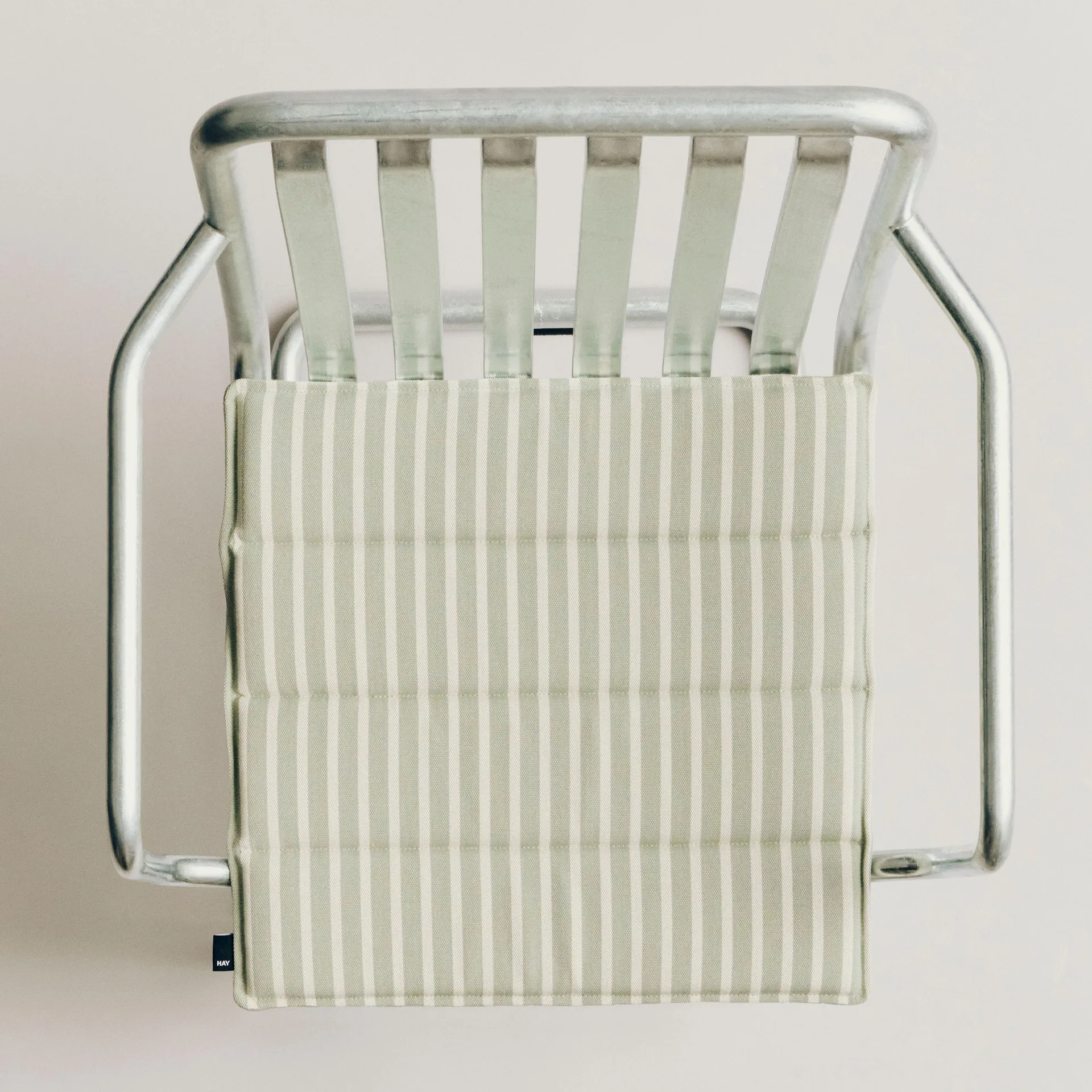 Terrazza Sitzkissen, Grey bold stripe, 40x40 cm HAY