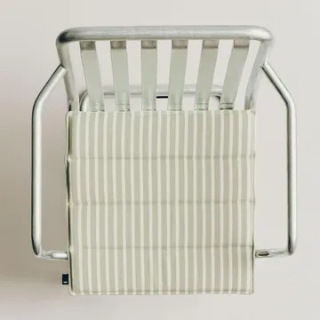 Terrazza Sitzkissen - Grey bold stripe, 40x40 cm - HAY