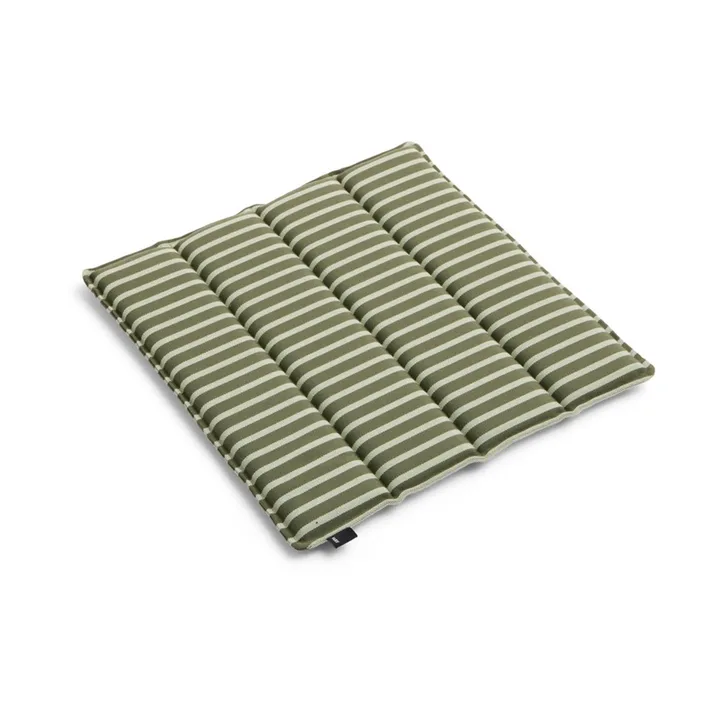 Terrazza Sitzkissen - Olive bold stripe, 40x40 cm - HAY