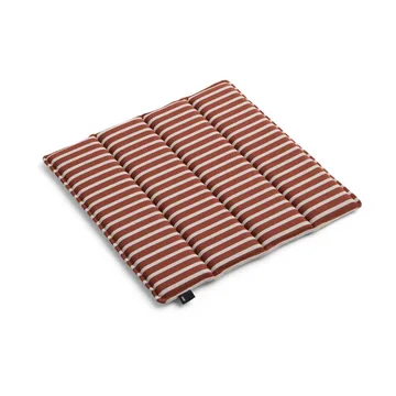 Terrazza Sitzkissen - Terracotta bold stripe, 40x40 cm - HAY