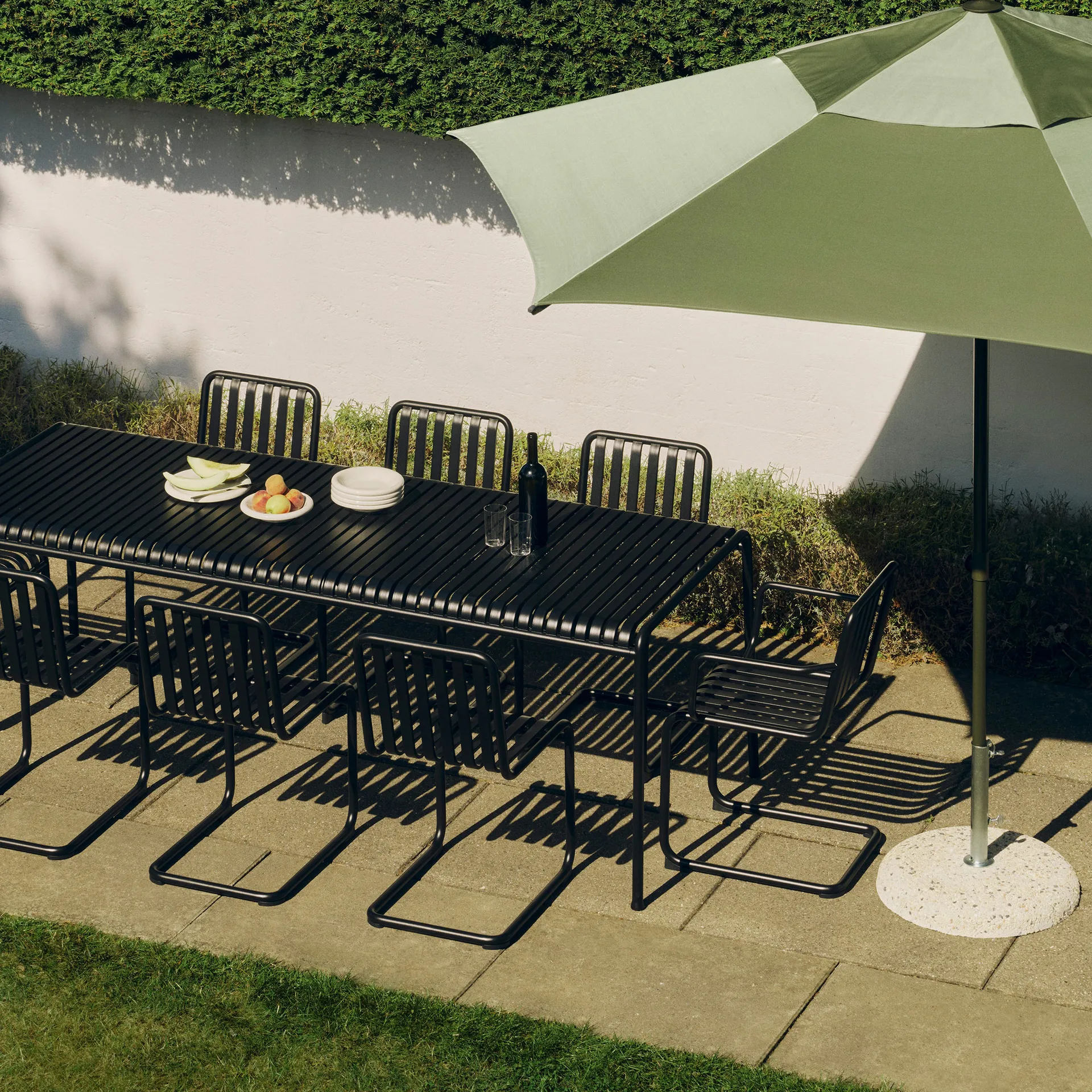 Terrazza Sonnenschirmständer, Concrete stone, 35 kg HAY