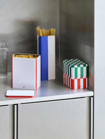 Tin Container Verwahrungsdose medium - Brown-midnight blue - HAY