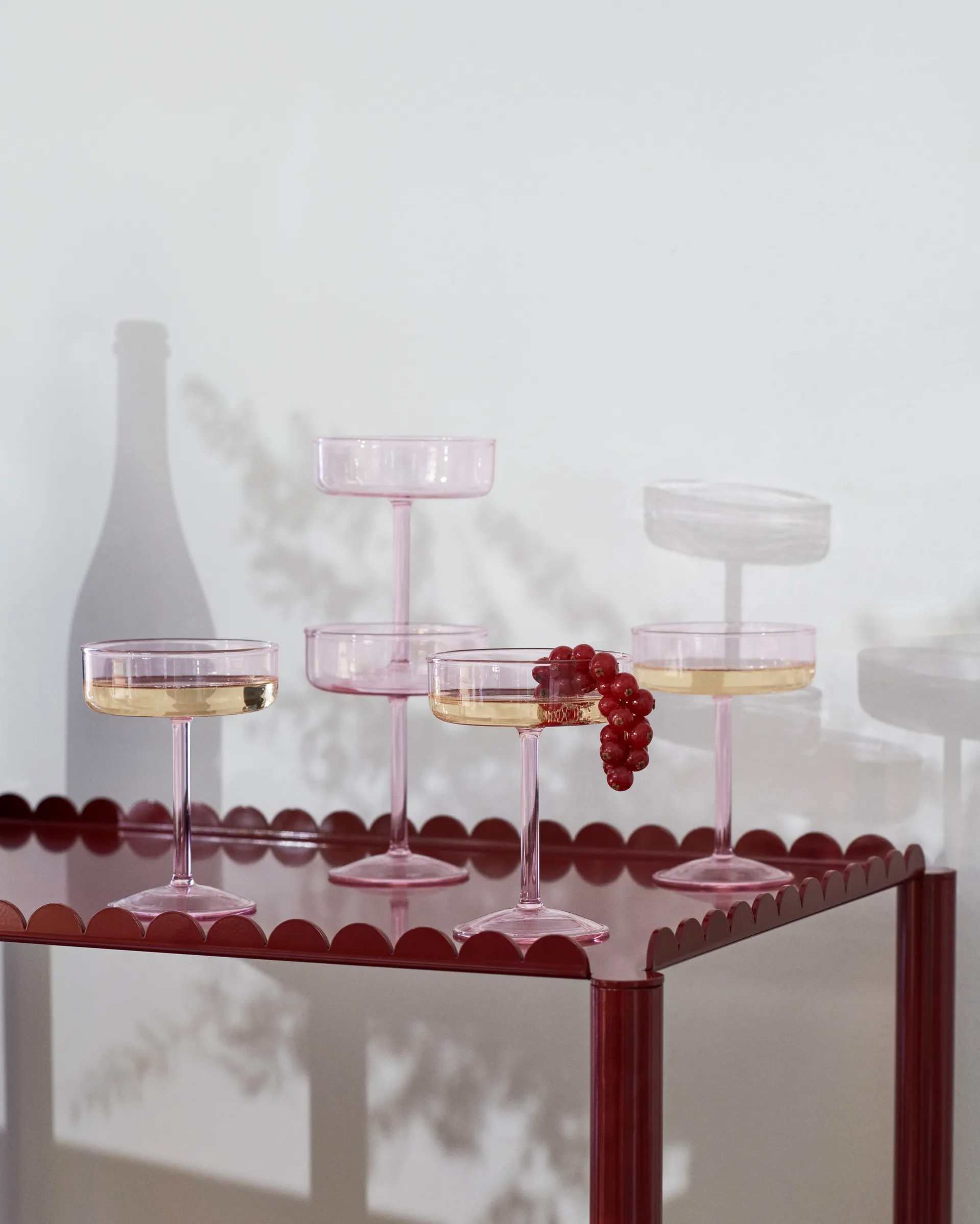 Tint coupeglas 20 cl 2er-Pack, Rosa HAY