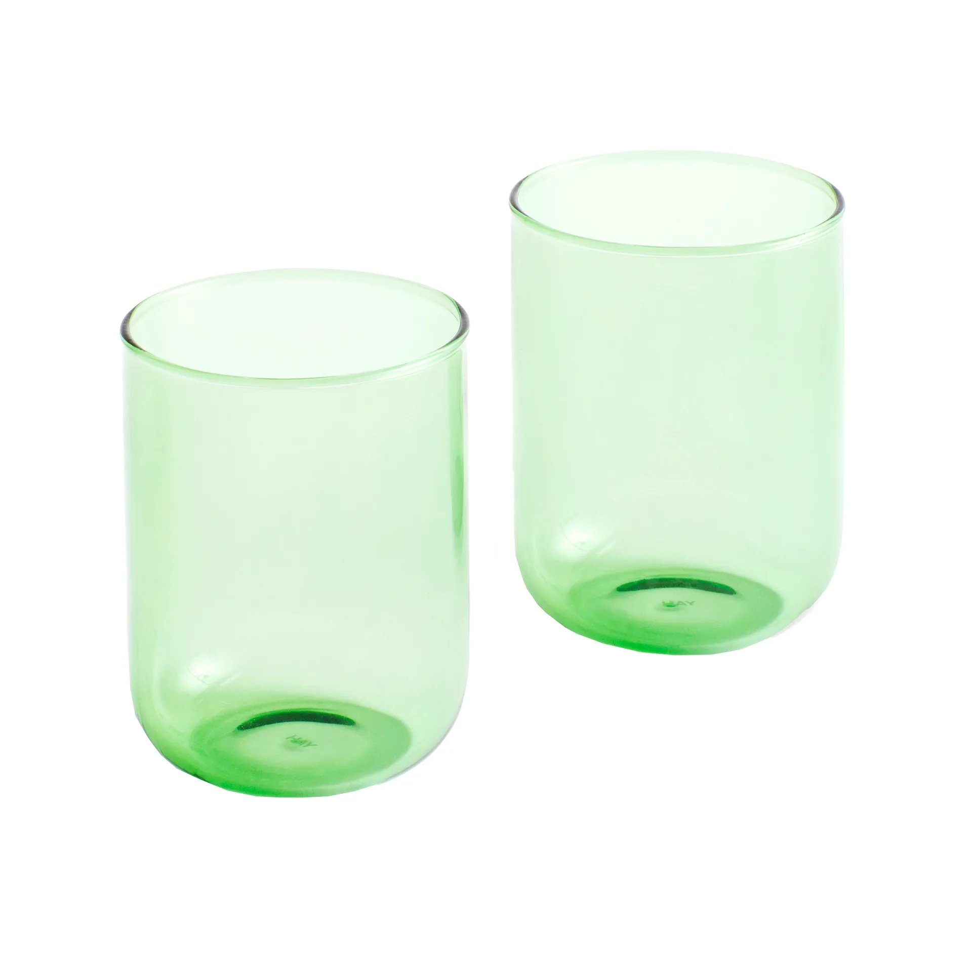 Tint Tumblerglas 30cl 2er Pack, Green HAY