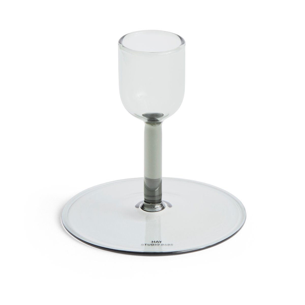 HAY Tiny Kerzenhalter straight Grey | Skandinavisches Design | Teelichthalter, Windlichter & Kerzenschalen | Grau