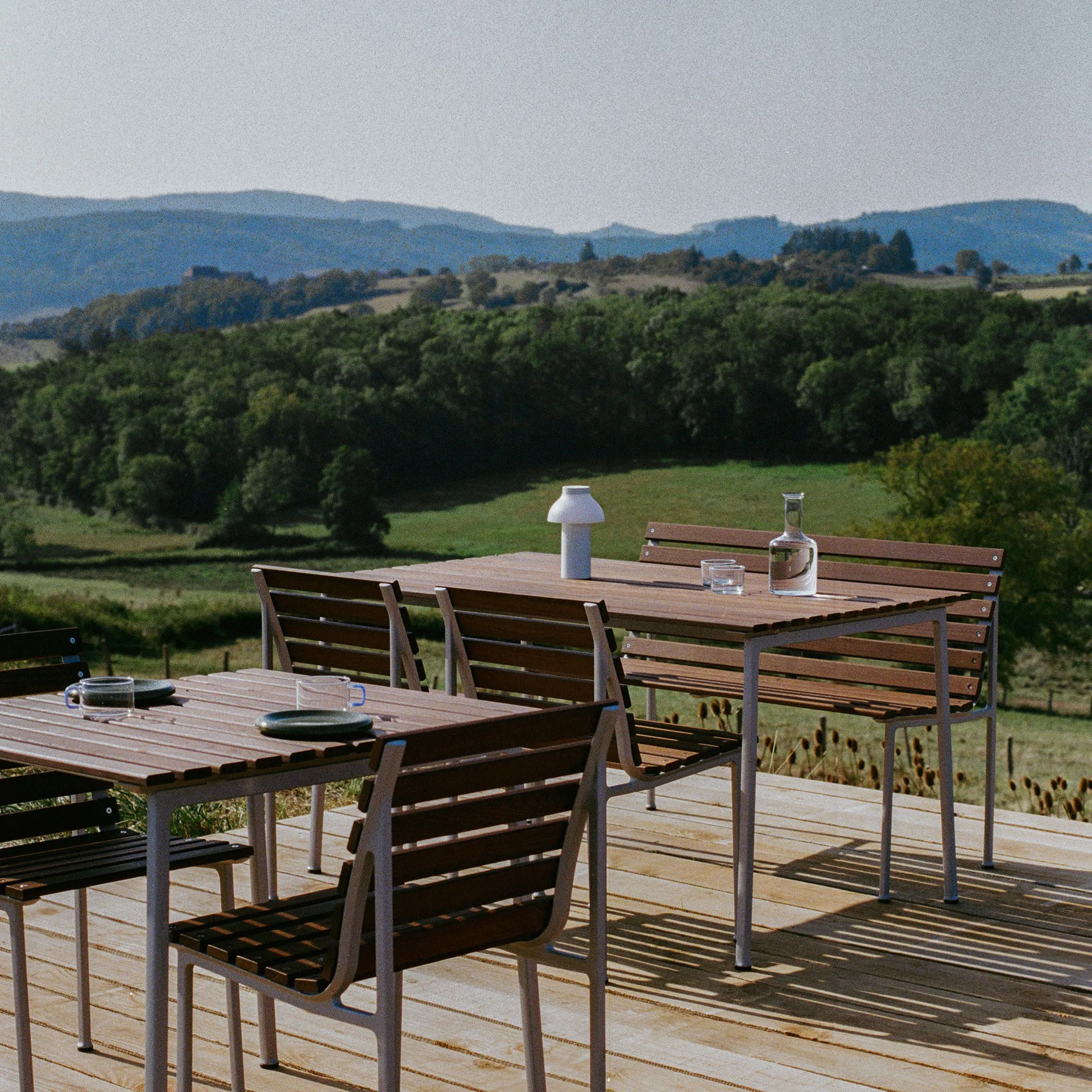 Traverse Dining Bank, Oiled ash HAY