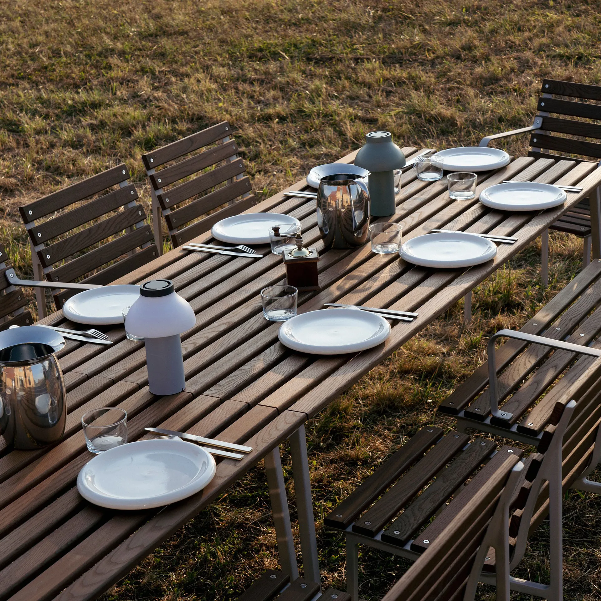 Traverse Esstisch, Oiled ash, 190 cm HAY