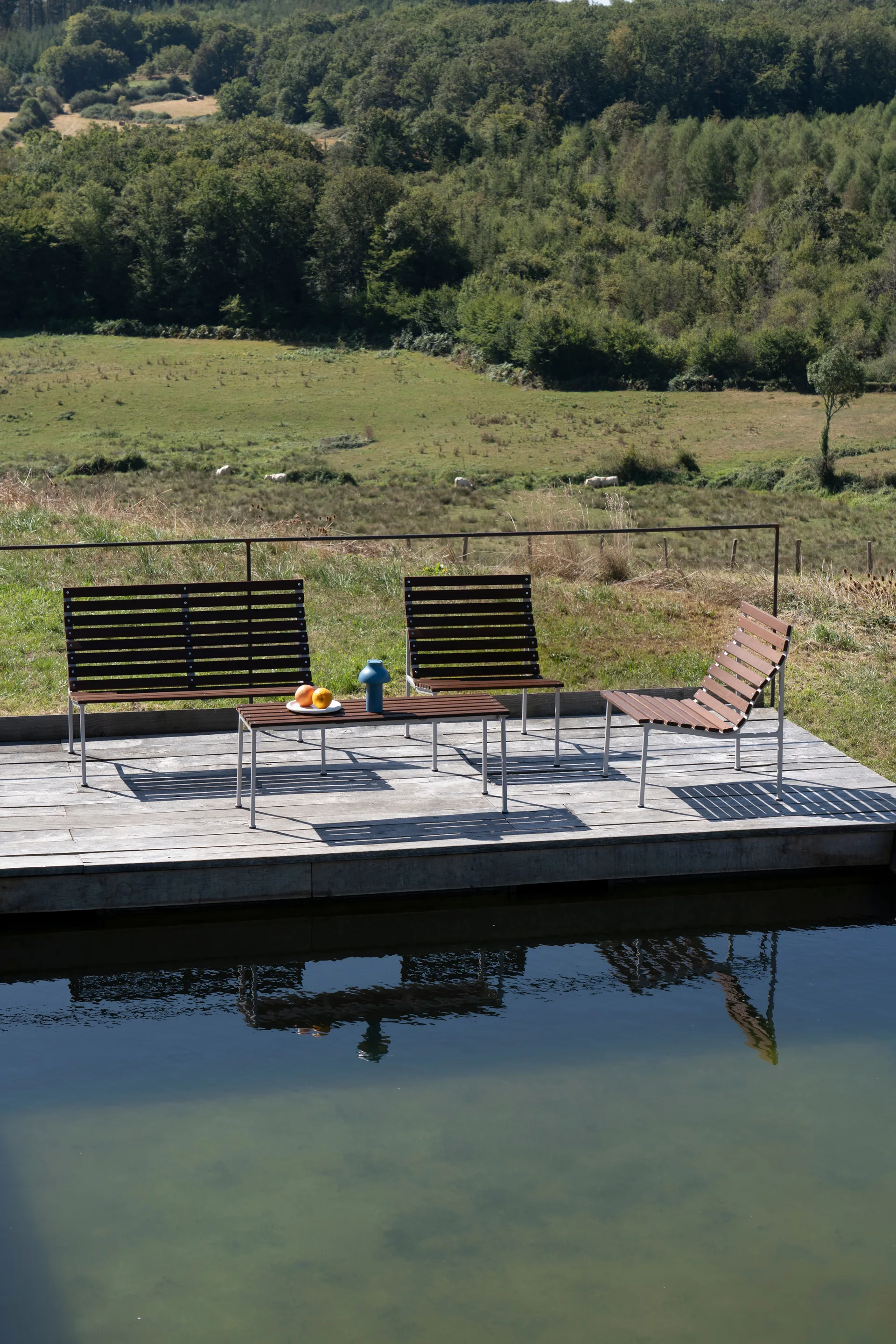 Traverse Lounge Stuhl, Oiled ash HAY