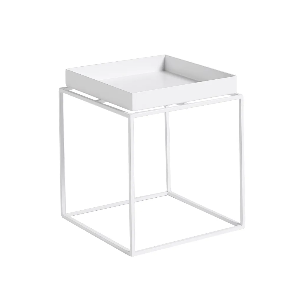 Tray Table Couchtisch, White, small HAY
