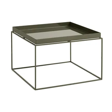 Tray Table mittelhoher Beistelltisch - Olivgrün, 60x60x39 cm - HAY