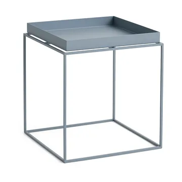 Tray Table mittelhoher Beistelltisch - Taubenblau, 40x40x44 cm - HAY