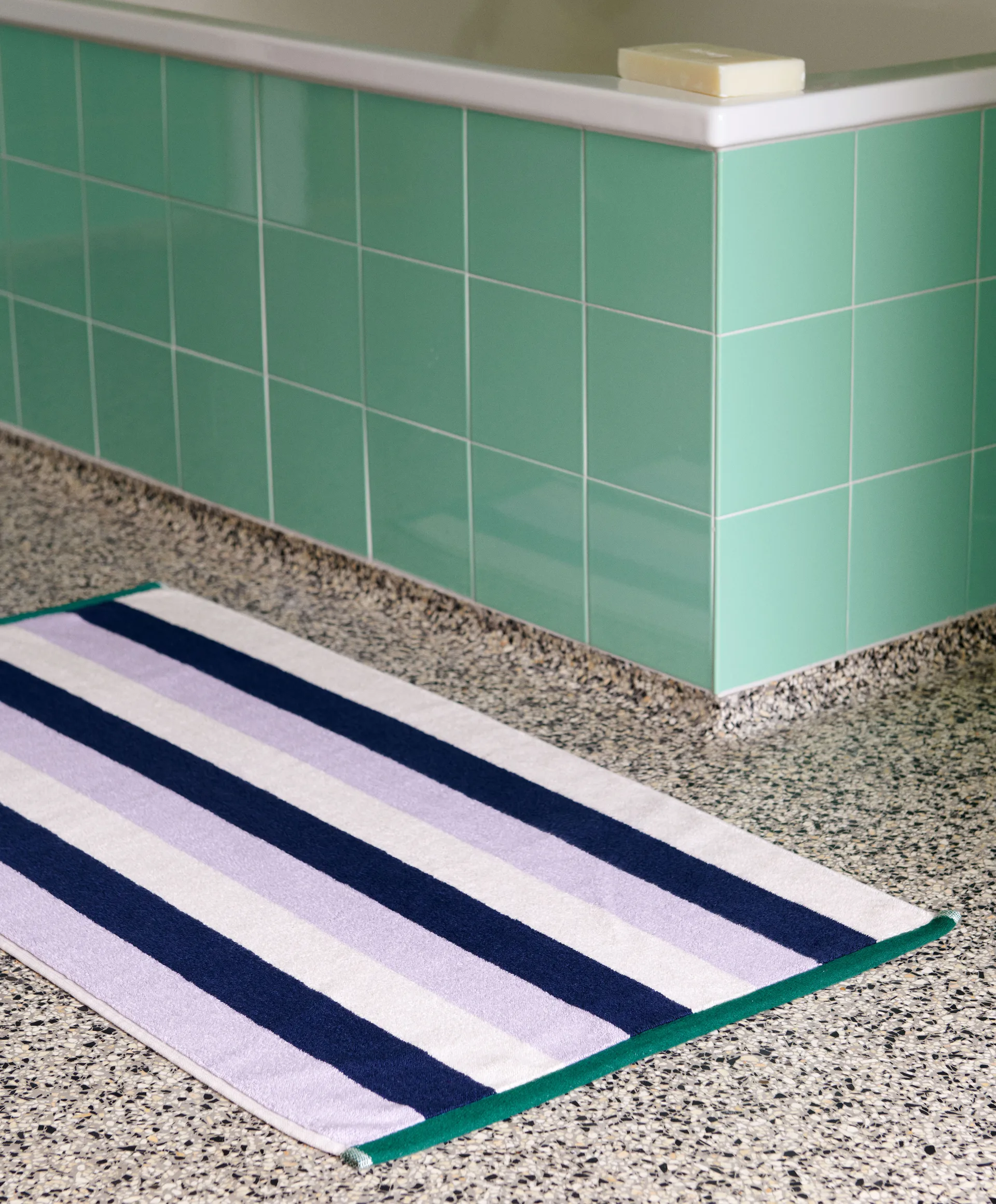 Trio Badezimmerteppich 50 x 95cm, Lavender HAY
