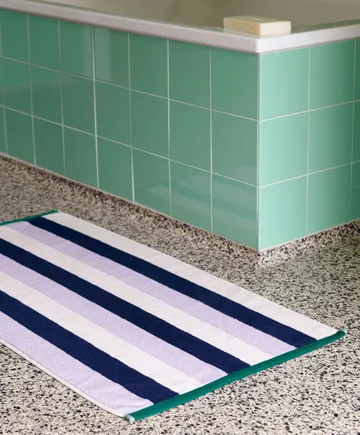 Trio Badezimmerteppich 50 x 95cm - Lavender - HAY
