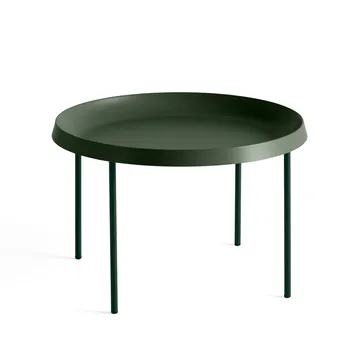 Tulou Couchtisch - Dark moss, Ø55 cm - HAY