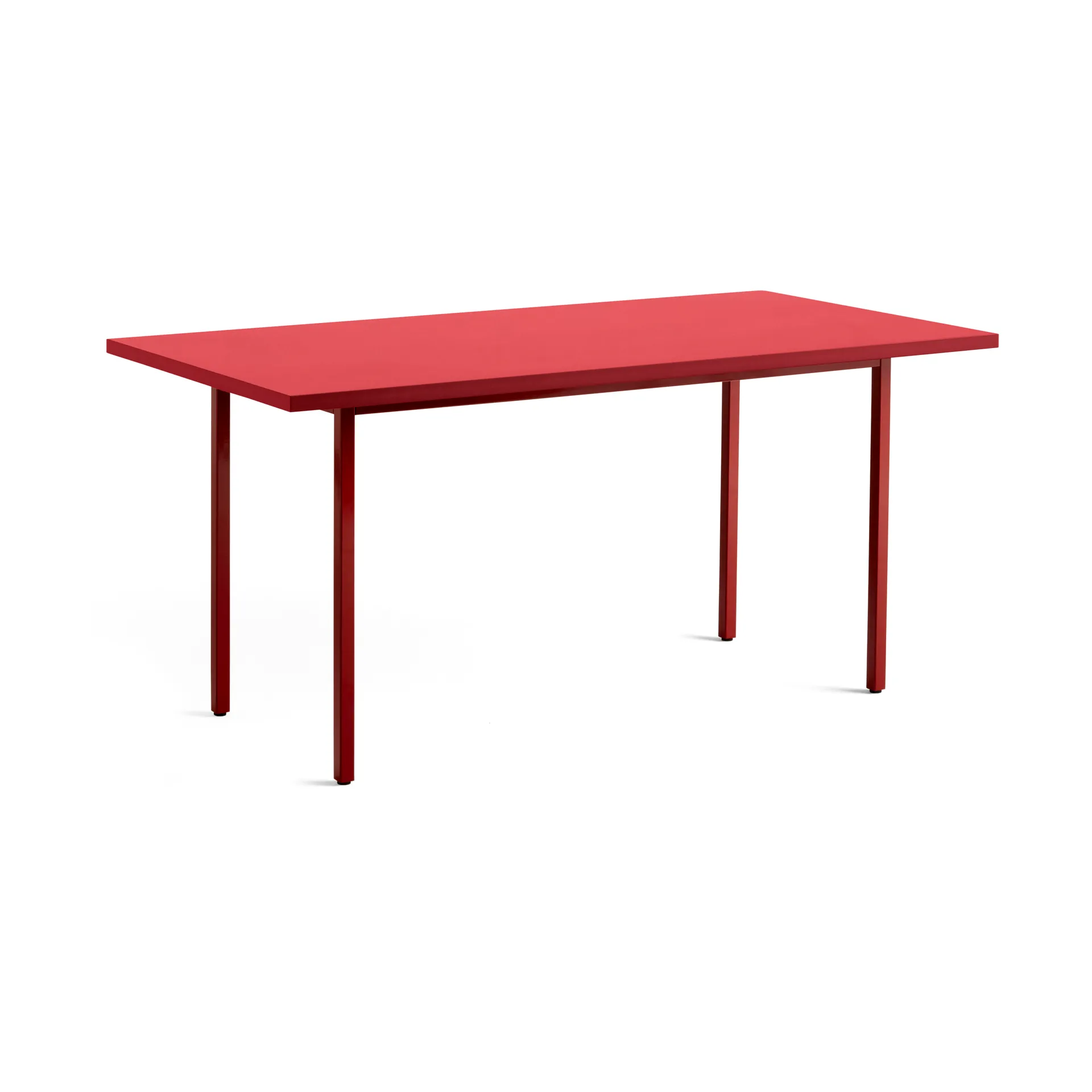 Two-Colour Esstisch 82x160 cm, Maroon red-red HAY