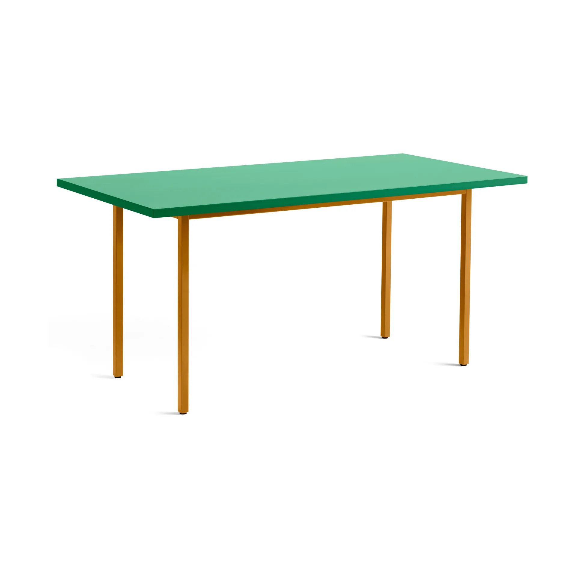 Two-Colour Esstisch 82x160 cm, Ochre-green mint HAY