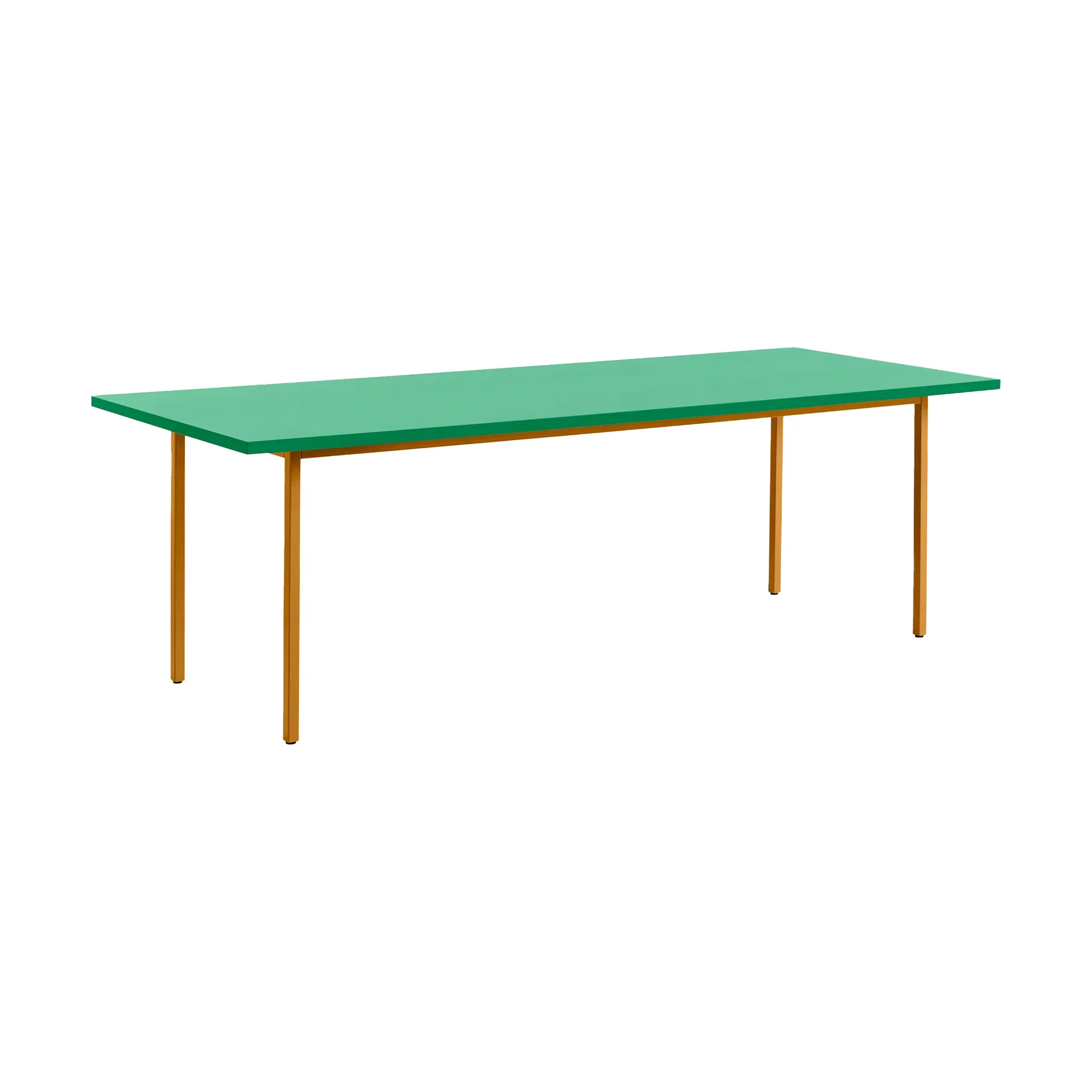 Two-Colour Esstisch 90x240 cm, Ochre-green mint HAY