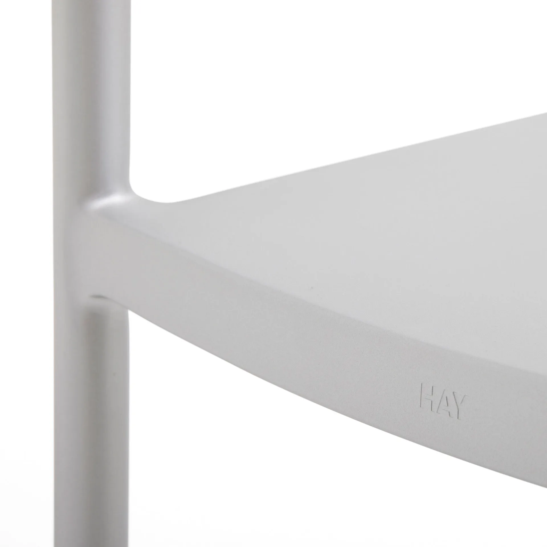 Type Chair Stuhl, Silver grey HAY