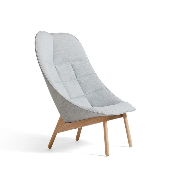 Uchiwa Quilt Loungesessel - Mode 002 Intaglio-Eiche-Rückseite Remix 123 - HAY