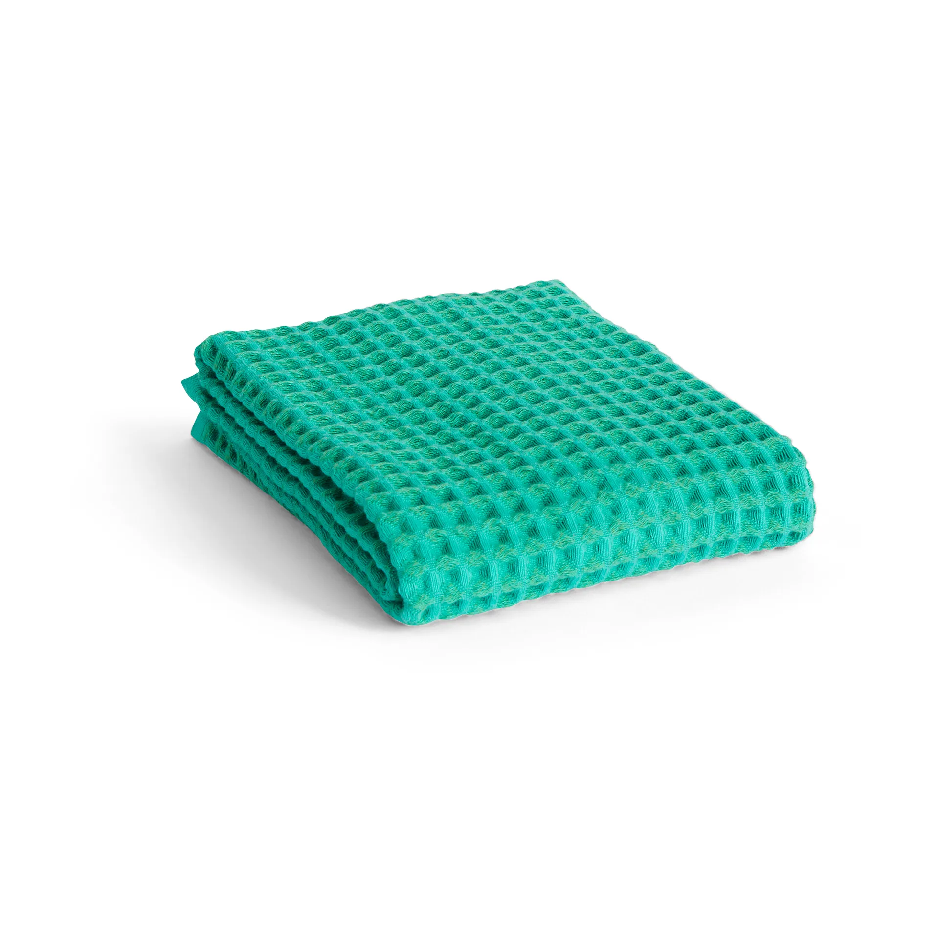 Waffle Handtuch 50 x 100cm, Emerald green HAY