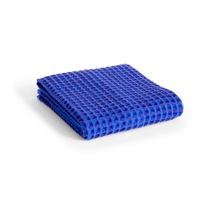 Waffle Handtuch 50 x 100cm - Vibrant blue - HAY