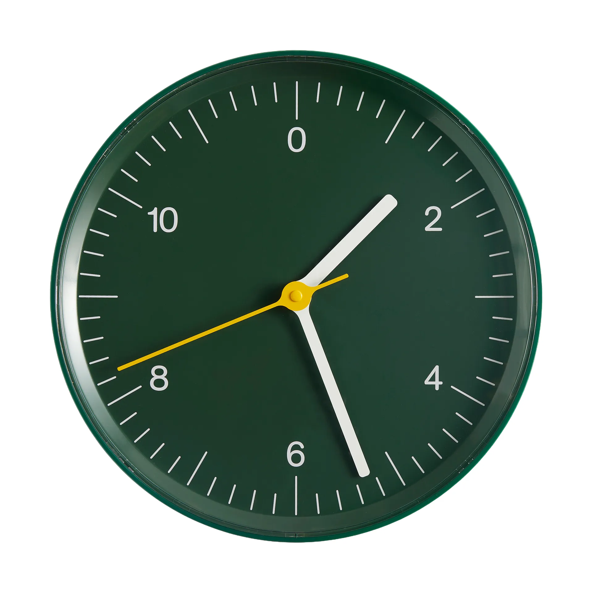 Wall Clock Wanduhr Ø26,5cm, Green HAY