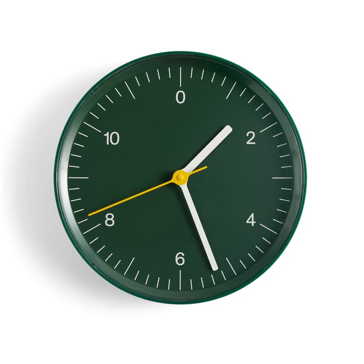 Wall Clock Wanduhr Ø26,5cm - Green - HAY