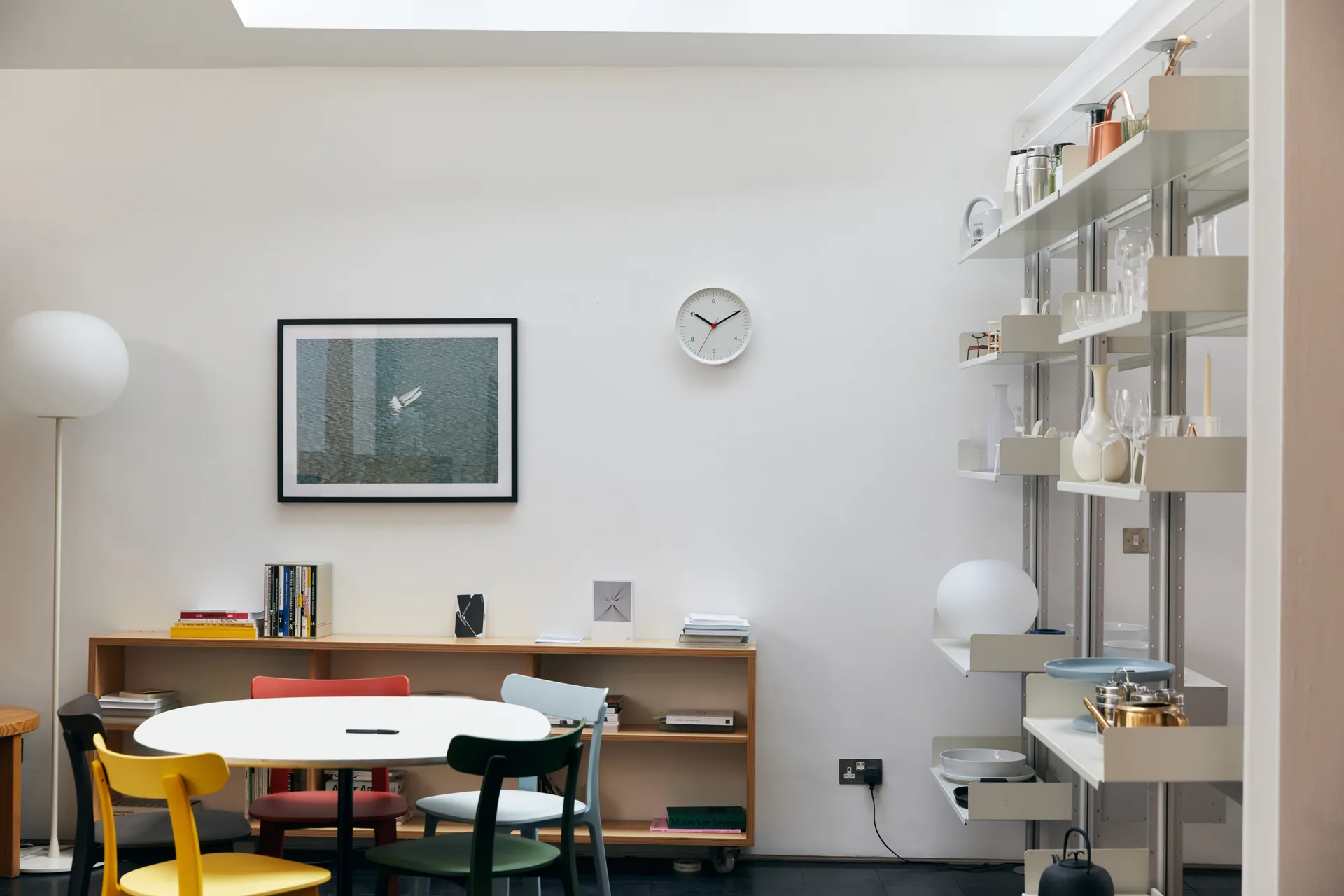 Wall Clock Wanduhr Ø26,5cm, White HAY